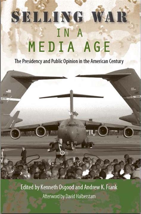 Book cover: Selling war in a media age